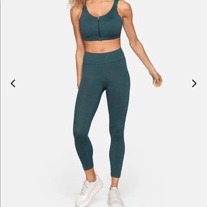 Outdoor Voices Core 3/4 Exercise Legging in Green